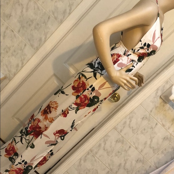 FLORAL PRINT MAXI DRESS - Picture 7 of 9